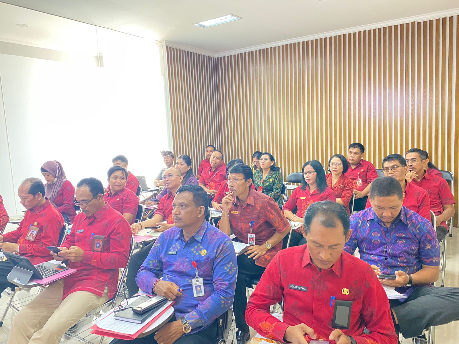 Rapat Forum Lintas Perangkat Daerah Rancangan Awal RKPD Kab.Bangli Tahun 2025. selasa, 20 Februari 2