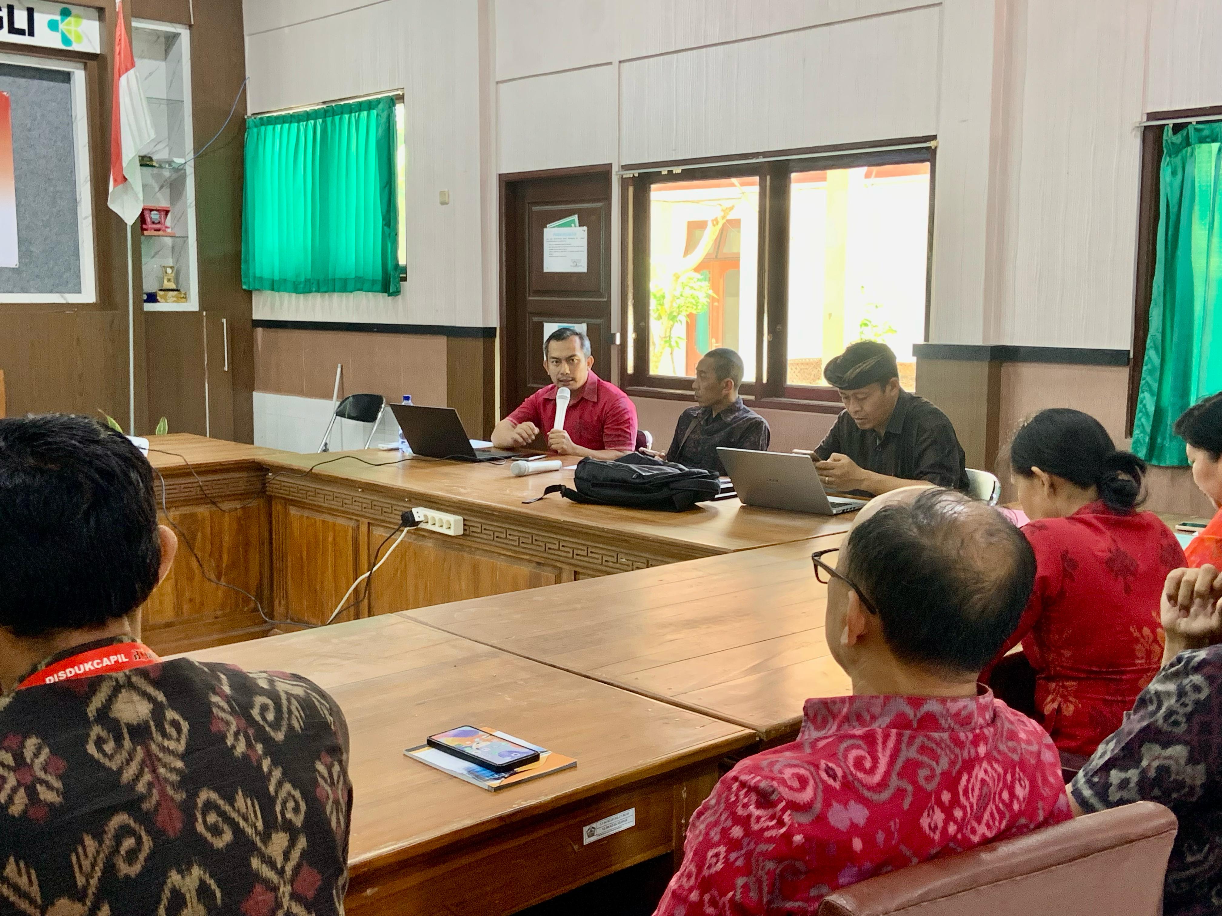 Rapat Forum Lintas Perangkat Daerah Rancangan Awal RKPD Kab.Bangli Tahun 2025. selasa, 20 Februari 2