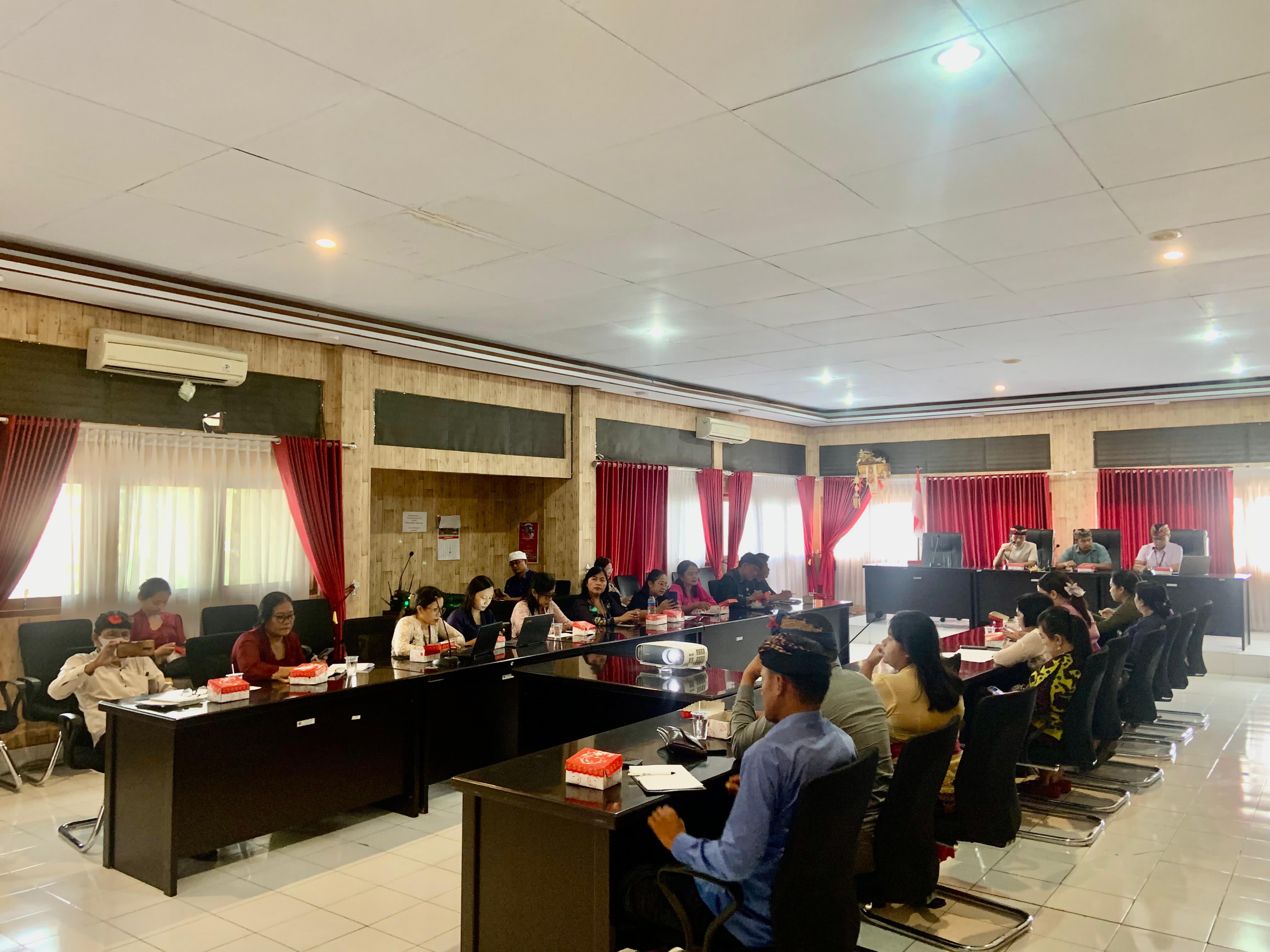 Rapat Koordinasi Tim Percepatan Penurunan Stunting dalam rangka pengisian 8 Aksi Konvergensi pada we