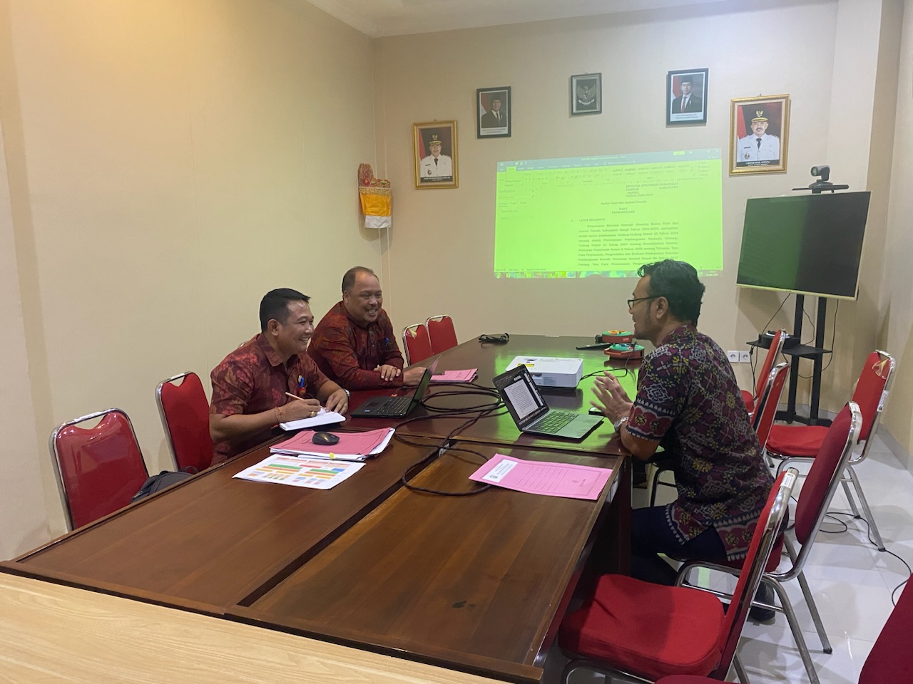 rapat asistensi Renstra-Pd  BRIDA