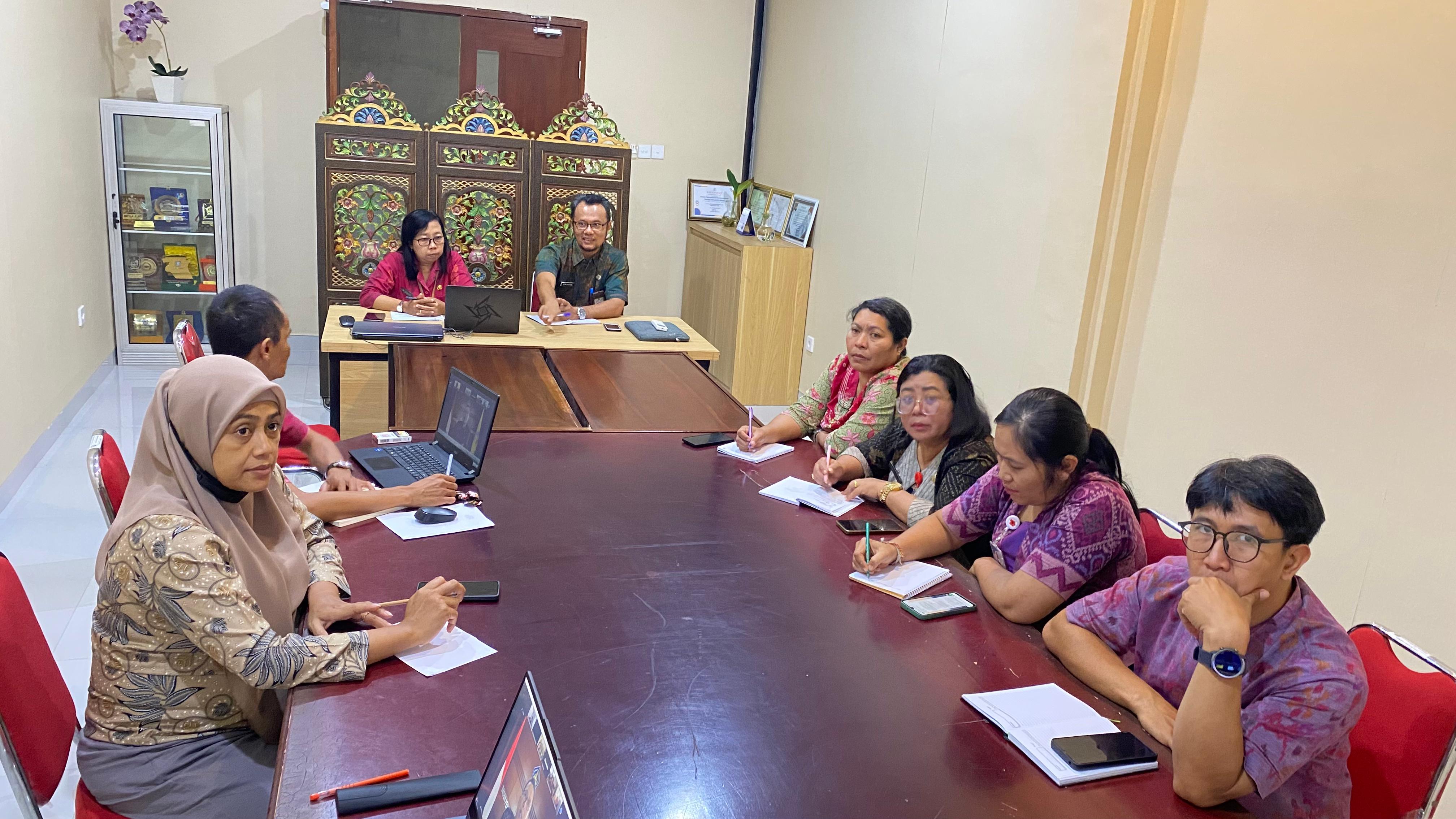 Rapat Fasilitasi Rancangan Peraturan Bupati tentang RKPD-SB Kabupaten Bangli Tahun 2026